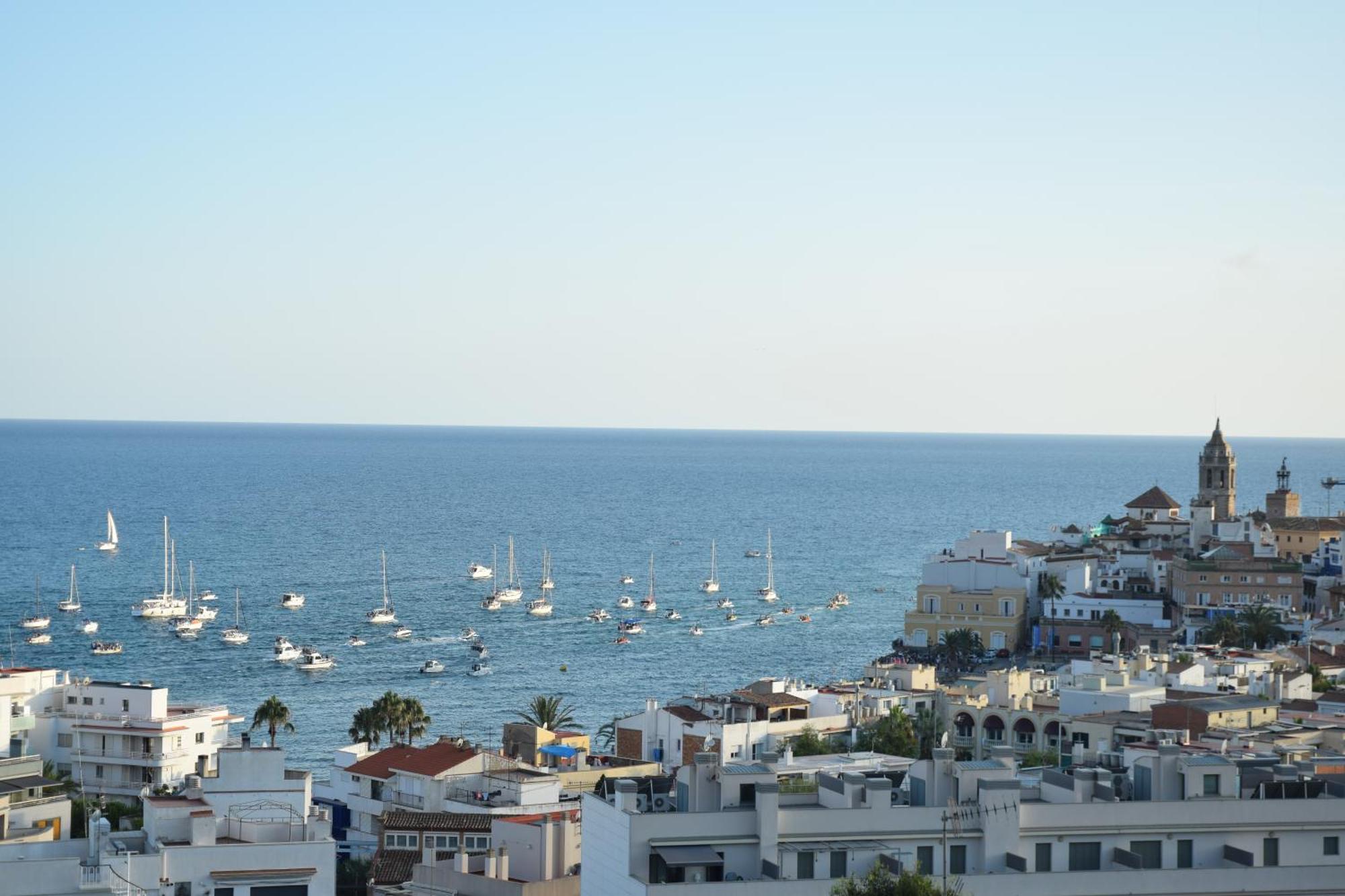 Apartamento Marinero, Vistas Impresionantes. シッチェス エクステリア 写真