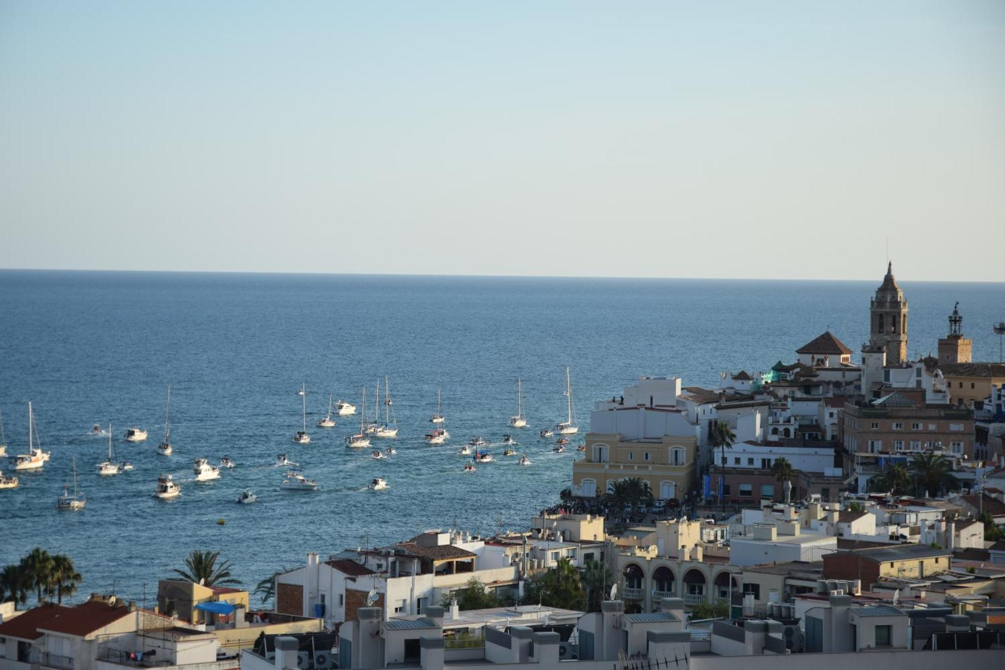 Apartamento Marinero, Vistas Impresionantes. シッチェス エクステリア 写真