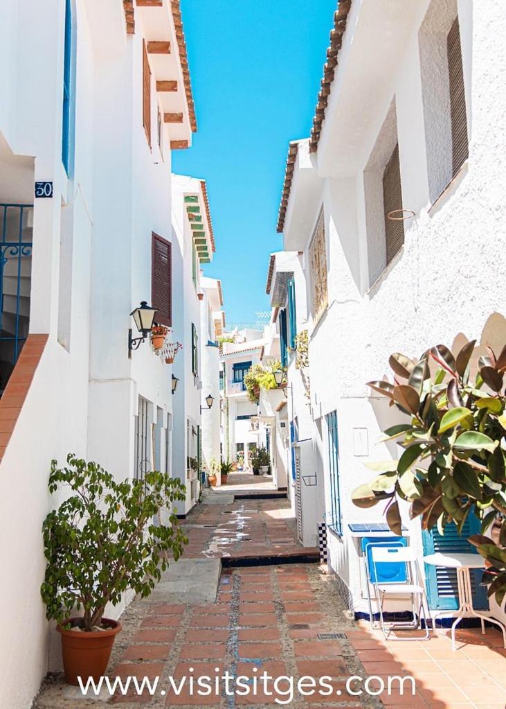 Apartamento Marinero, Vistas Impresionantes. シッチェス エクステリア 写真