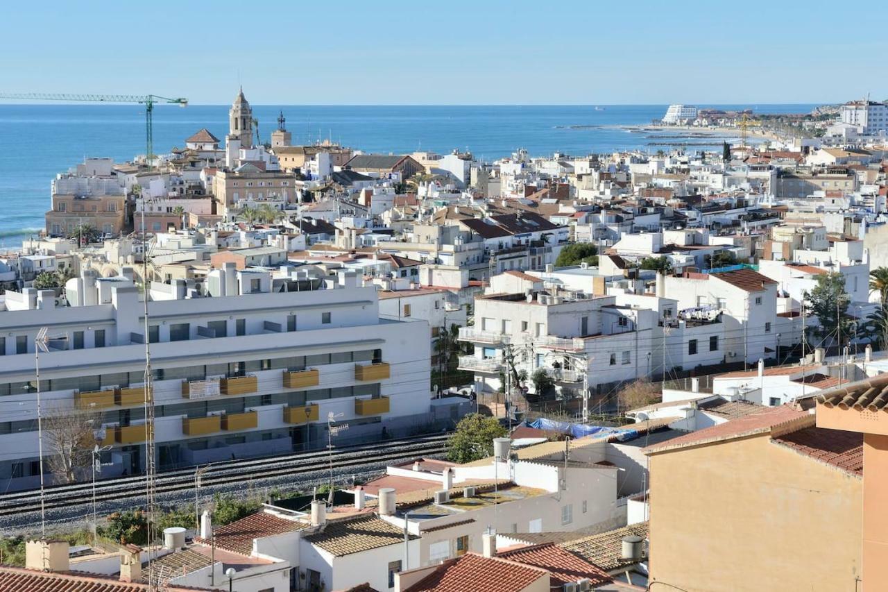 Apartamento Marinero, Vistas Impresionantes. シッチェス エクステリア 写真